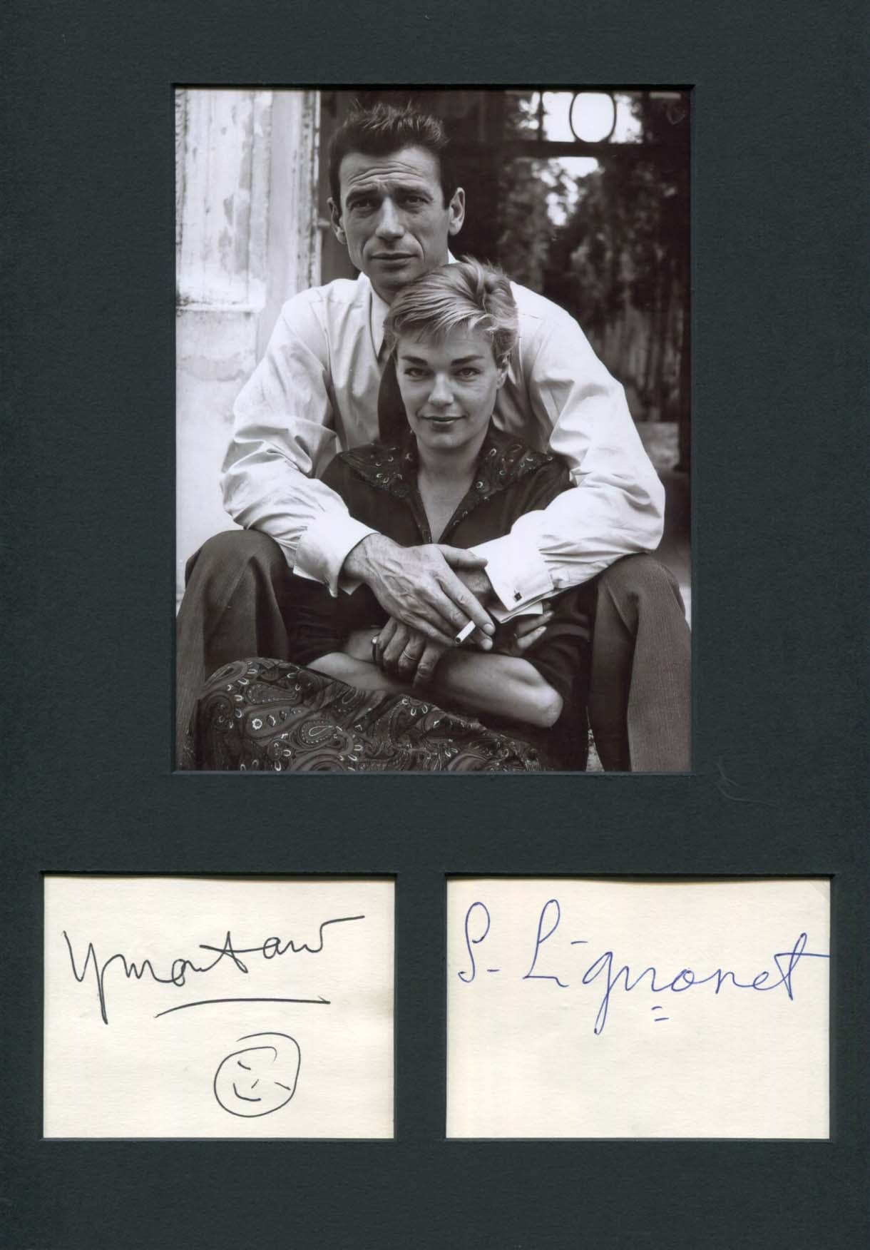 Yves  Montand Autograph Autogramm | ID 8347814133909