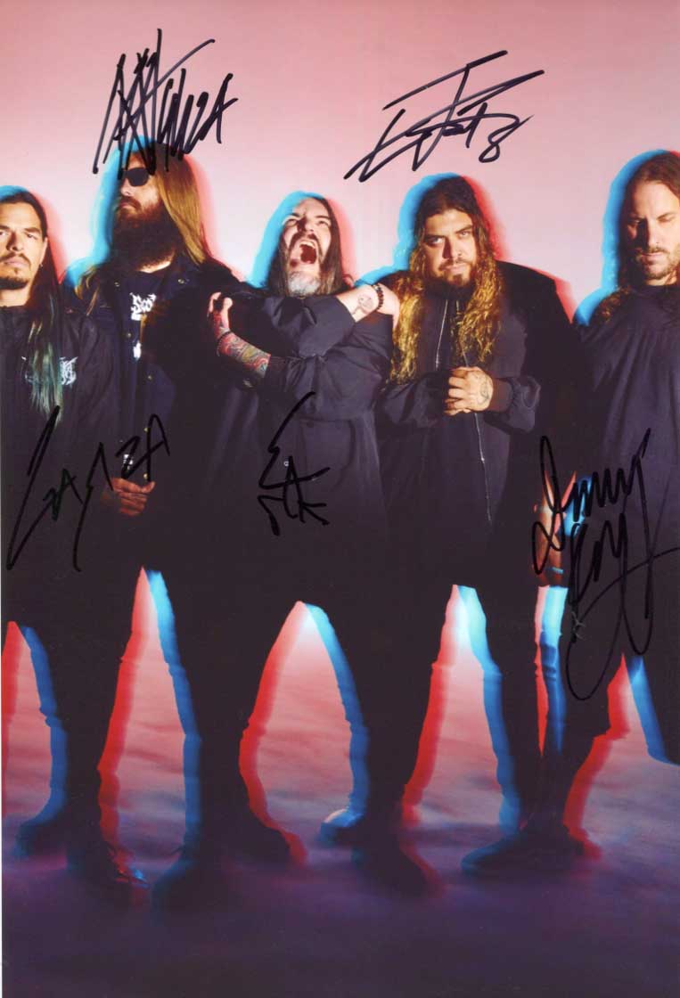 Suicide Silence Autograph Autogramm | ID 8479478120597