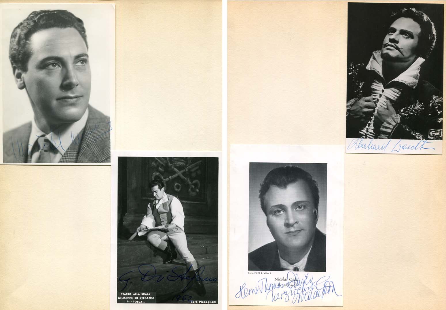 Tenors & Baritone Autograph Autogramm | ID 7874004353173