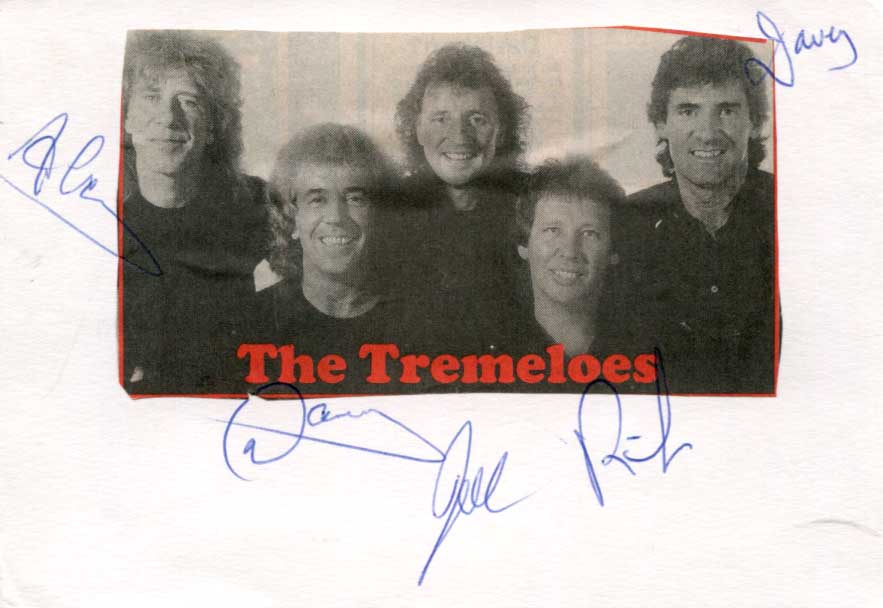 The Tremeloes Autograph Autogramm | ID 14881297170813