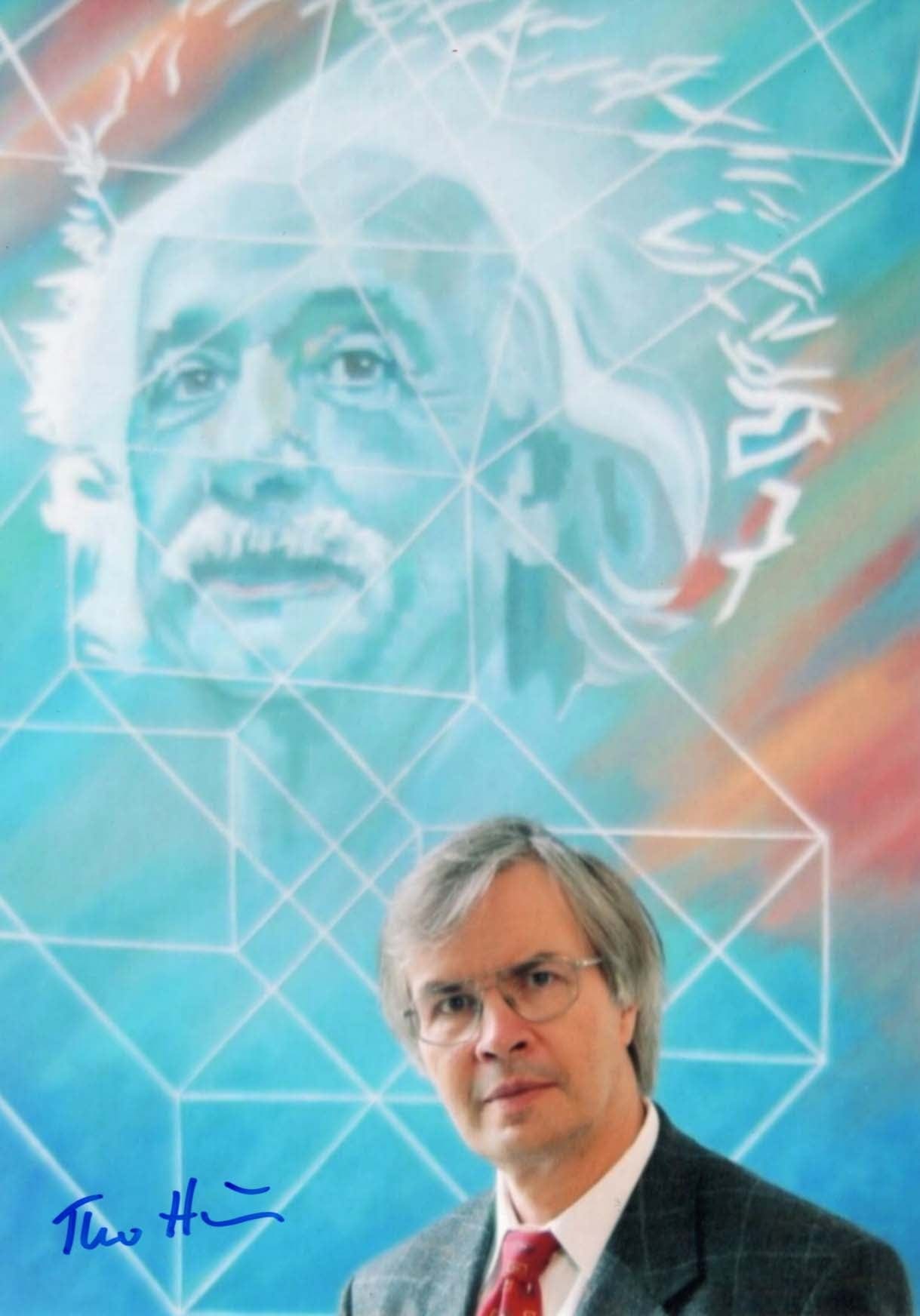 Theodor W. Hänsch Autograph Autogramm | ID 8080914743445