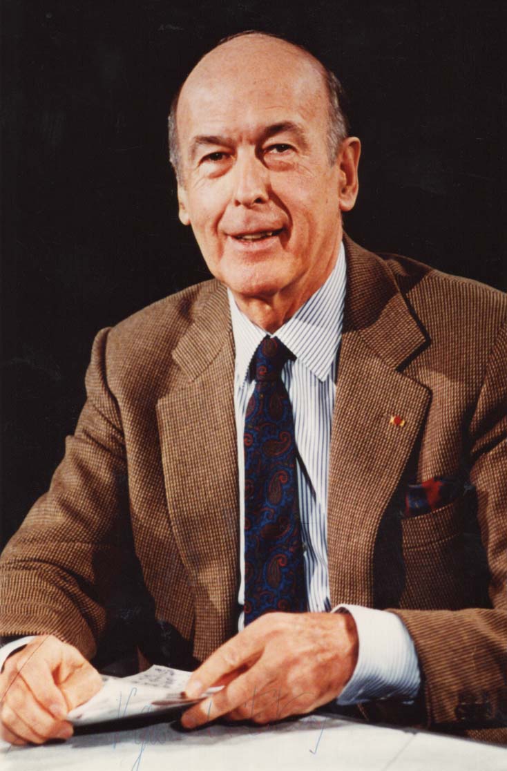 Valéry Giscard d'Estaing Autograph Autogramm | ID 8126088773781