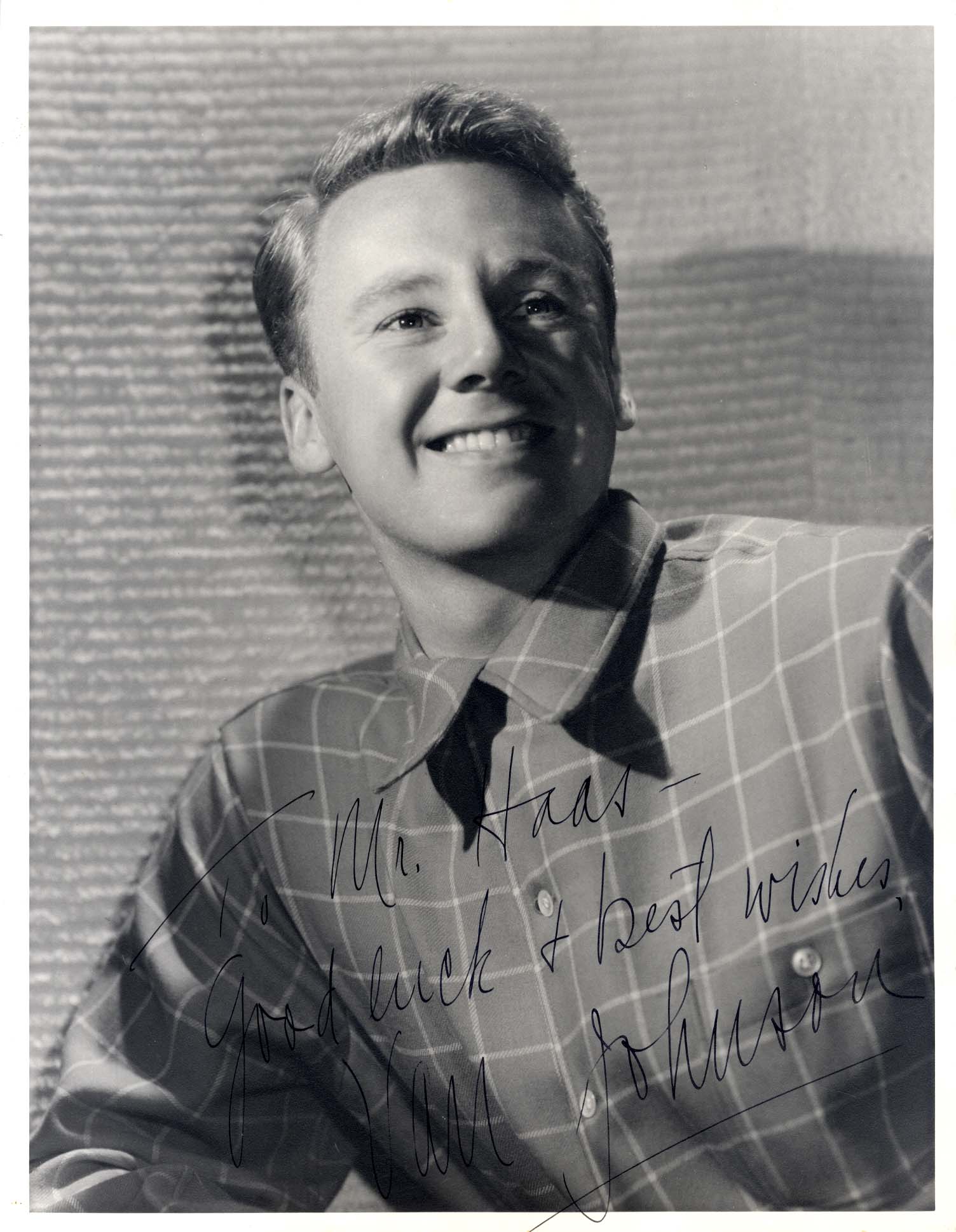 Van Johnson Autograph Autogramm | ID 7886125301909