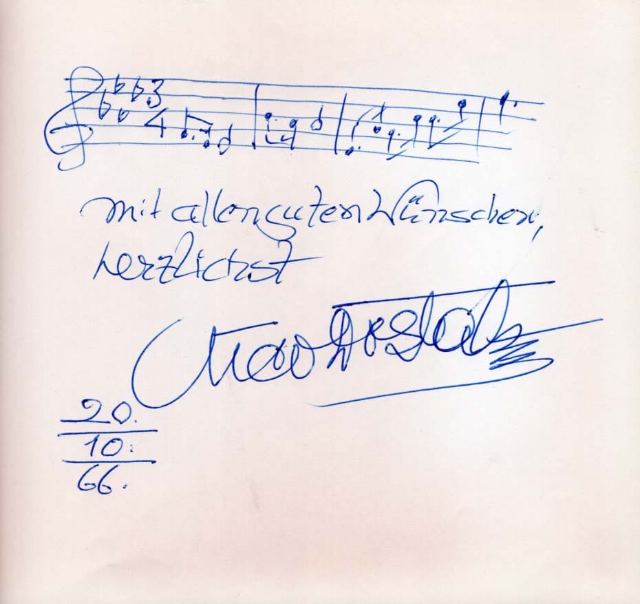 Vintage Film & Classical Music Autograph Autogramm | ID 8229194399893