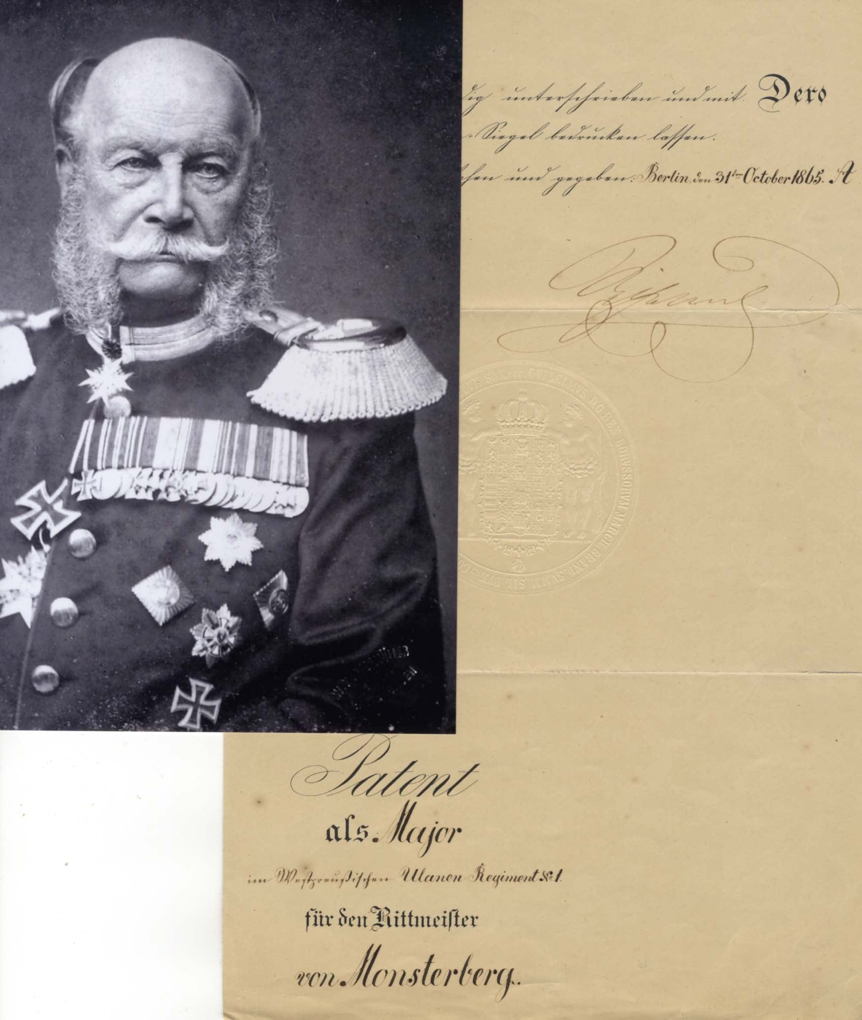 Wilhelm Friedrich Ludwig Wilhelm I of Prussia Autograph Autogramm | ID 8000546865301