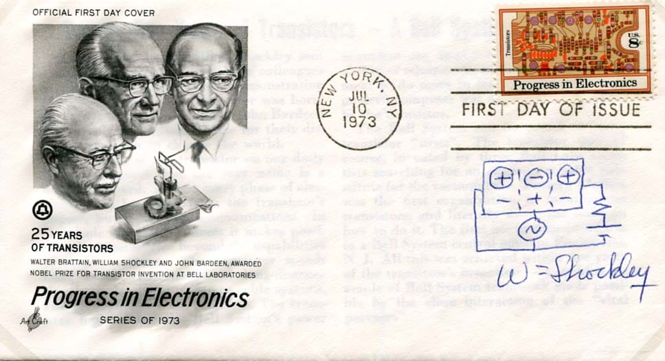 William B. Shockley Autograph Autogramm | ID 7959840850069