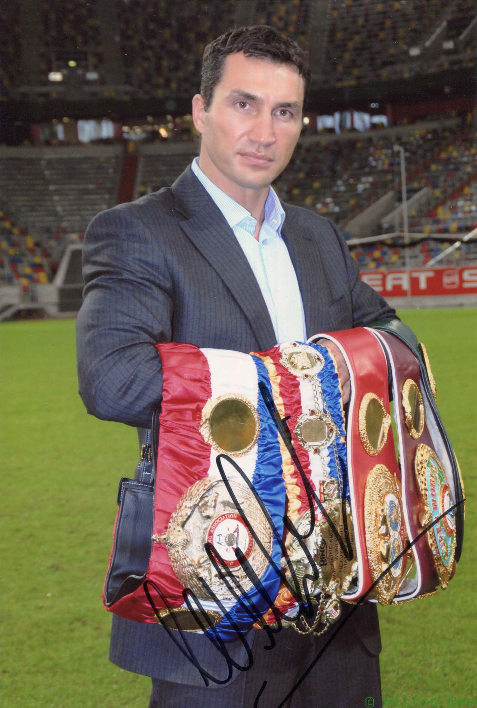 Wladimir Klitschko Autograph Autogramm | ID 8013820821653