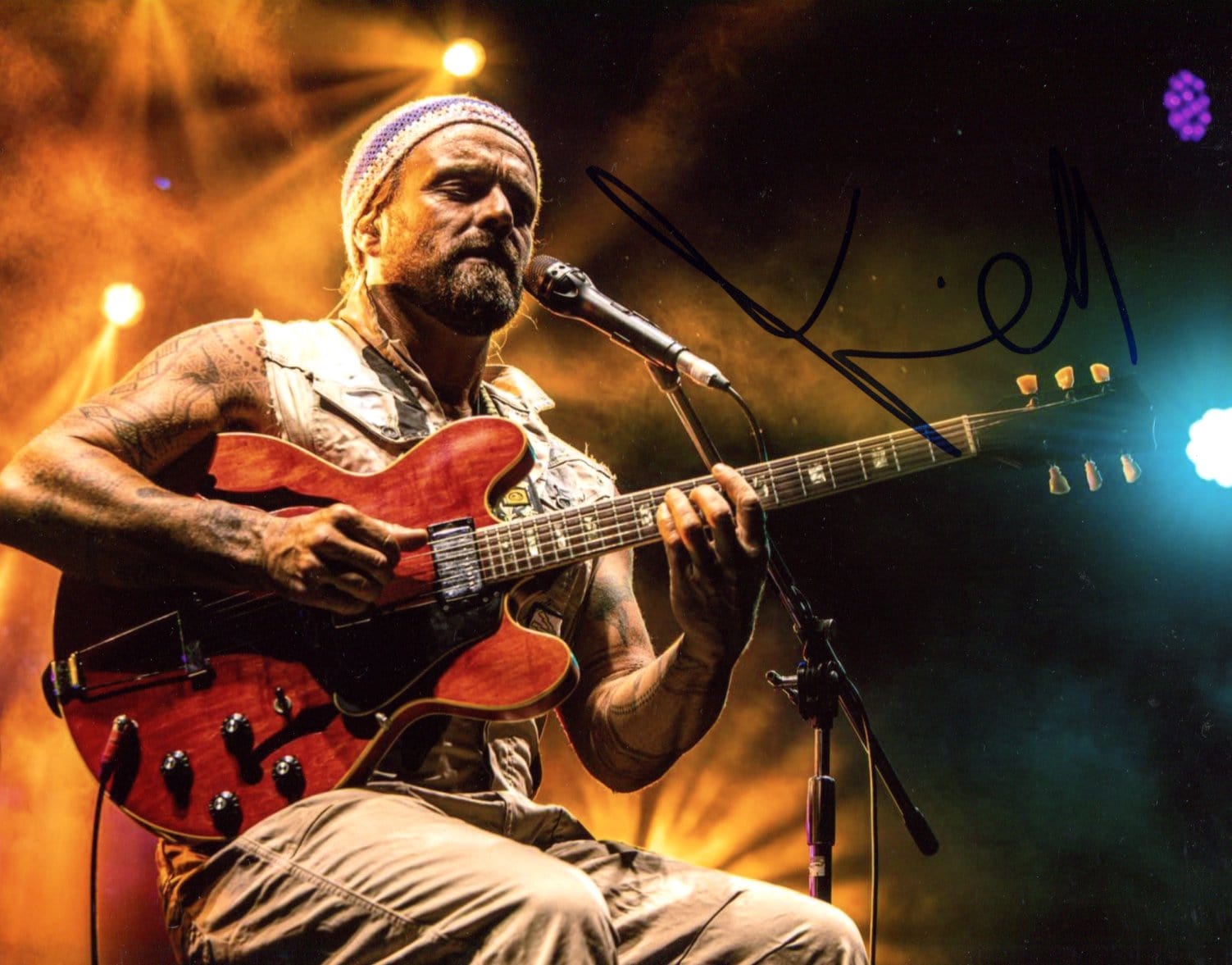 Xavier Rudd Autograph