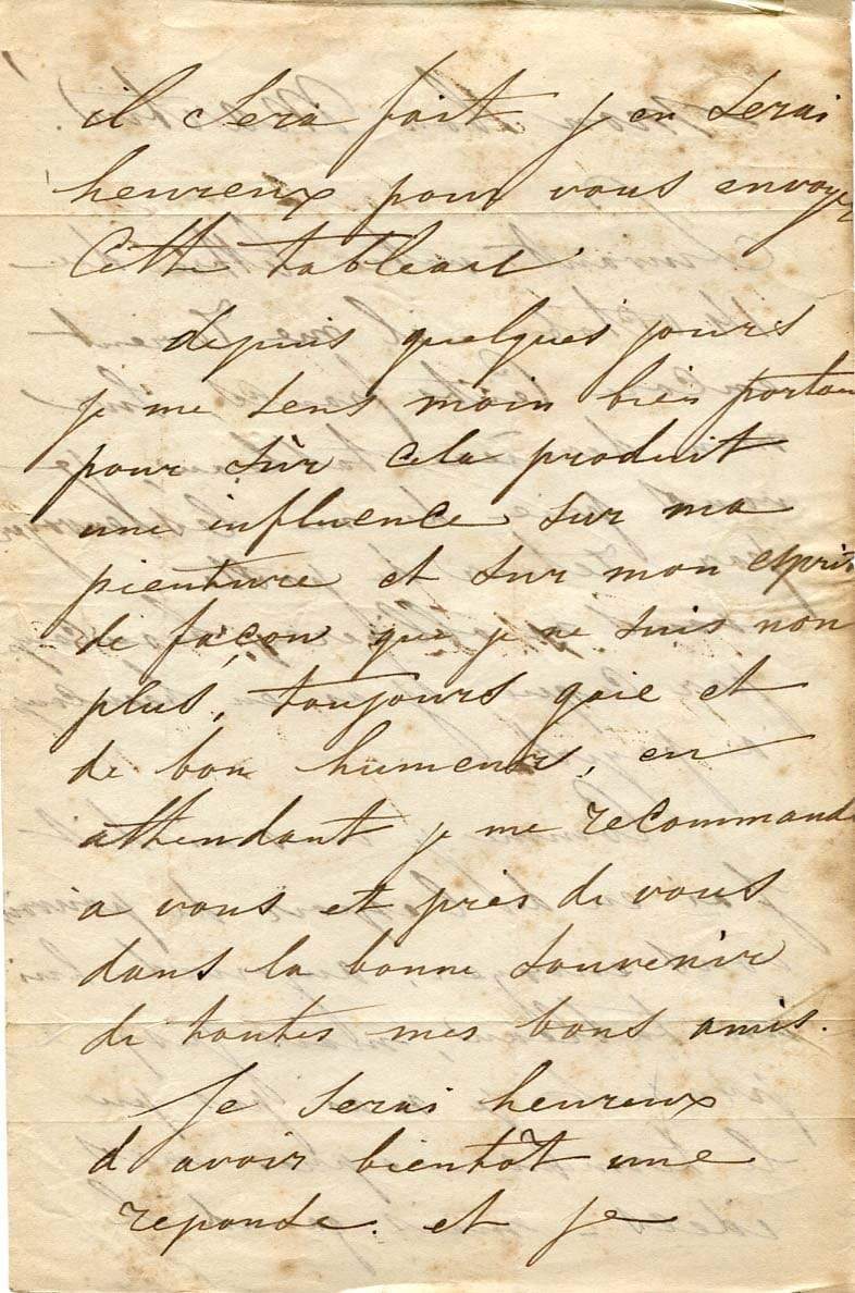 Jongkind, Johan Barthold autograph