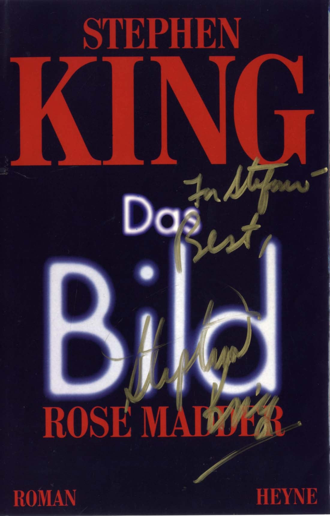 King, Stephen autograph