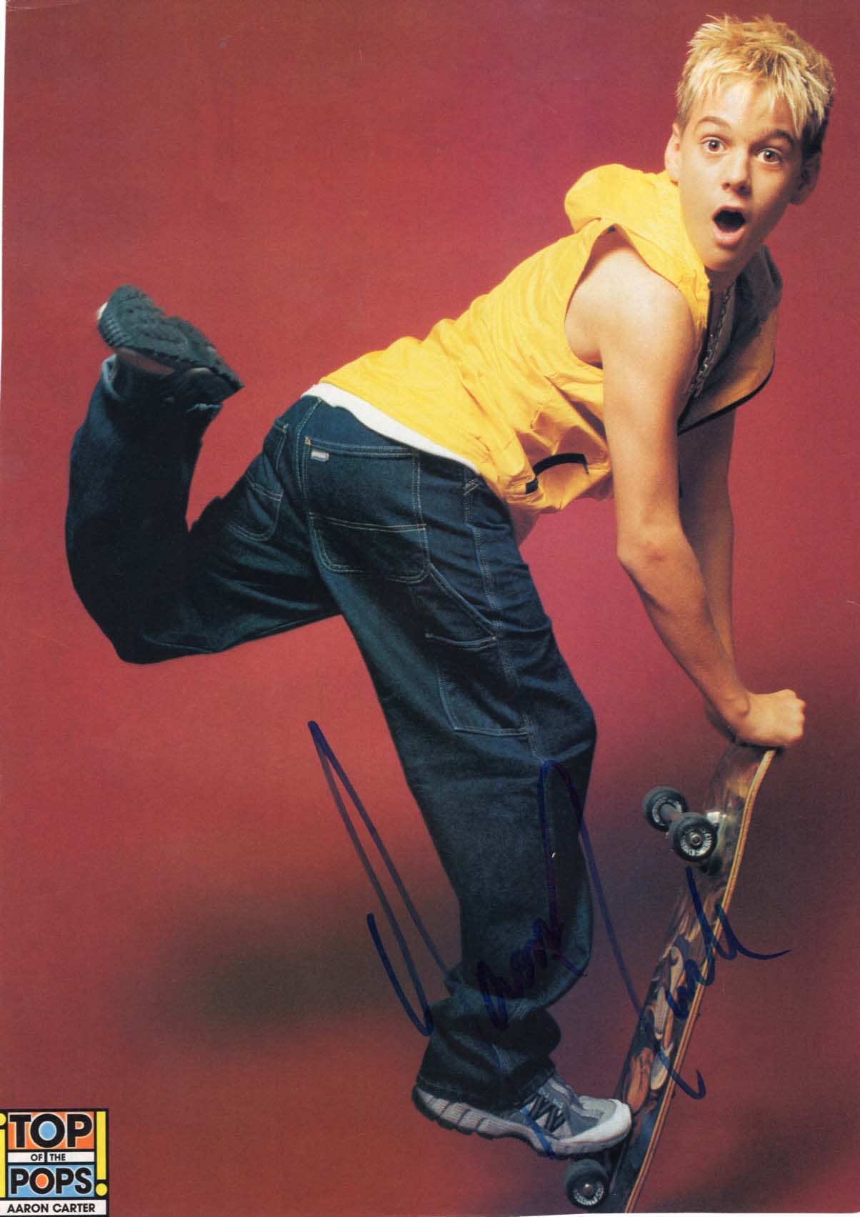 Aaron Carter Autograph Autogramm | ID 7793712791701