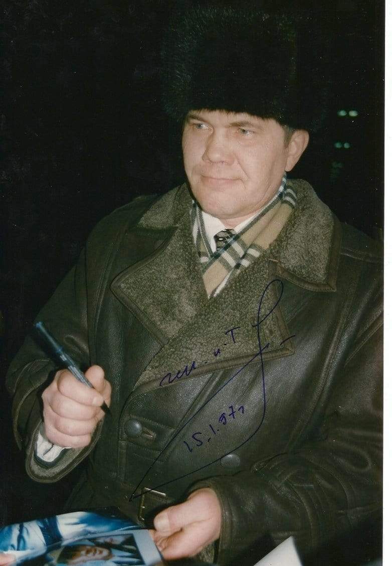 Lebed, Alexander autograph