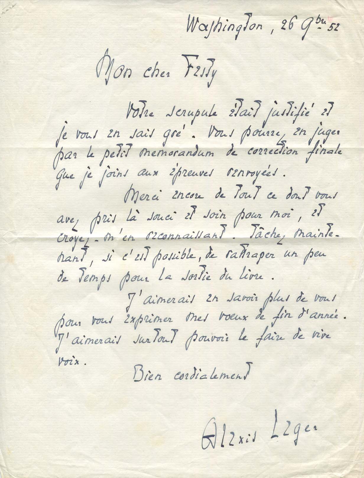 Leger, Alexis `Saint-John Perse`