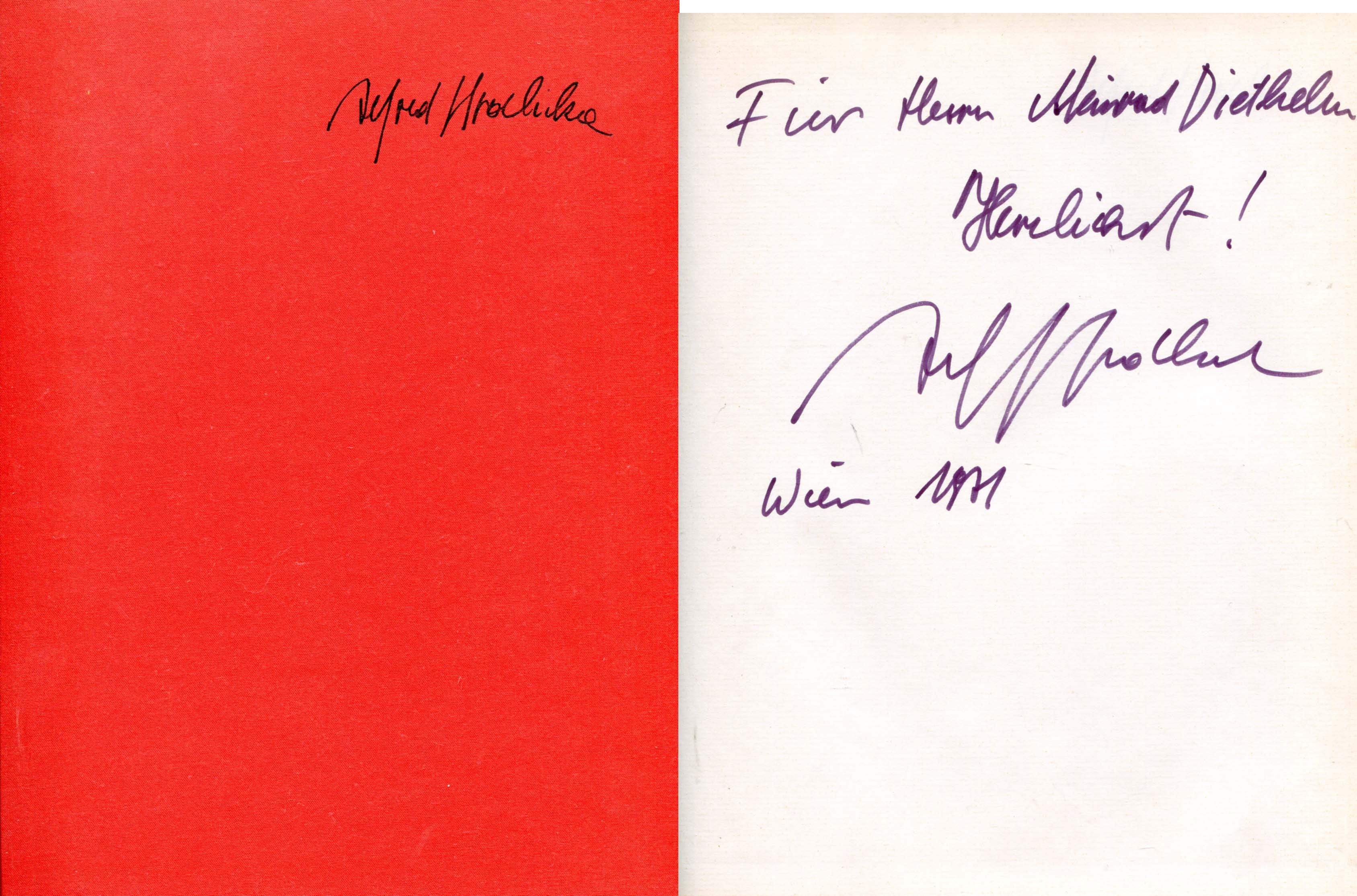 Hrdlicka, Alfred autograph