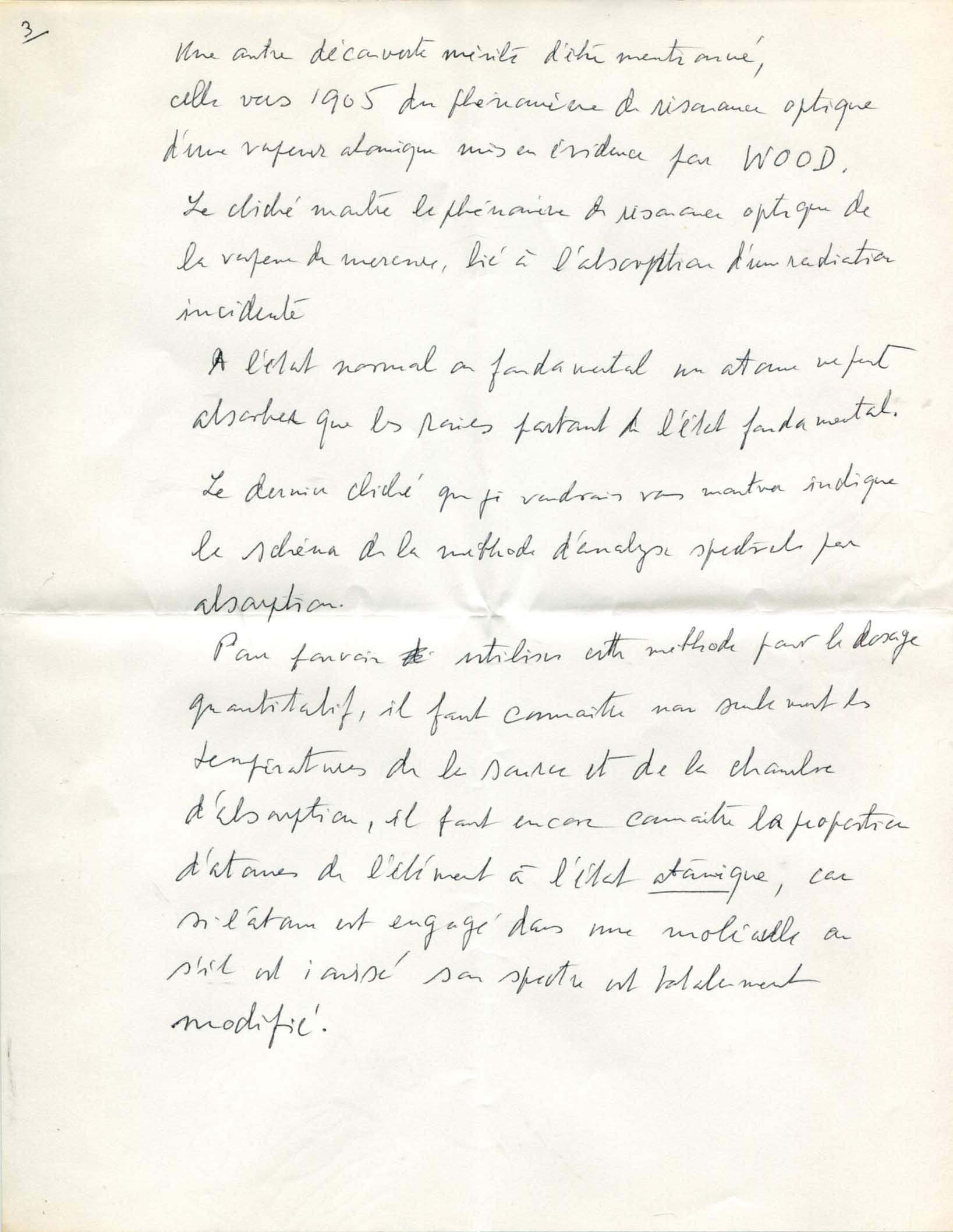 Kastler, Alfred autograph