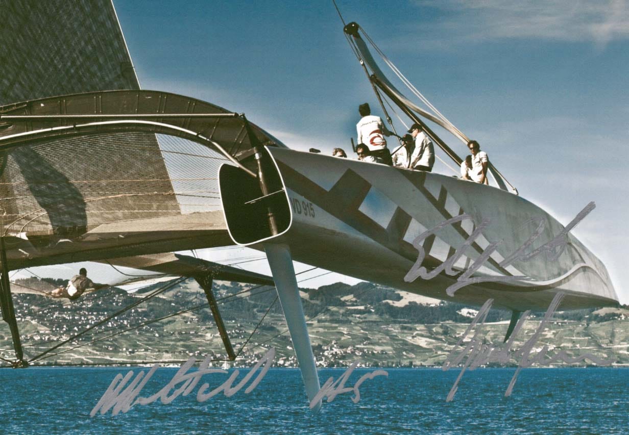 America`s Cup Swiss Team Alinghi 2010 Autograph Autogramm | ID 7489488519317