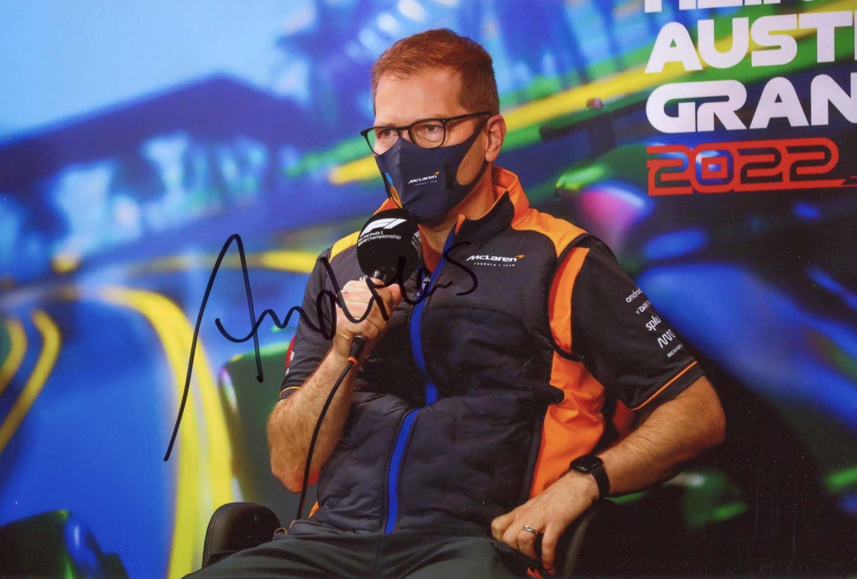 Andreas Seidl Autograph Autogramm | ID 7565076463765