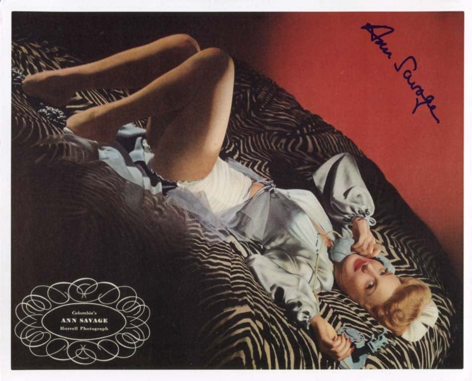 Ann Savage Autograph Autogramm | ID 7272377417877