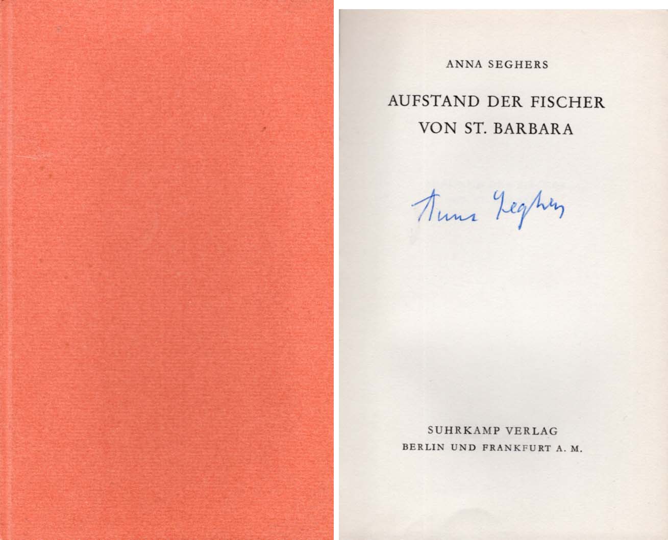 Anna  Seghers Autograph Autogramm | ID 7791861334165