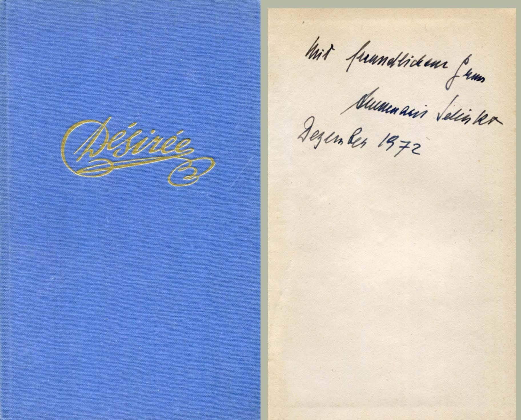 Selinko, Annemarie autograph