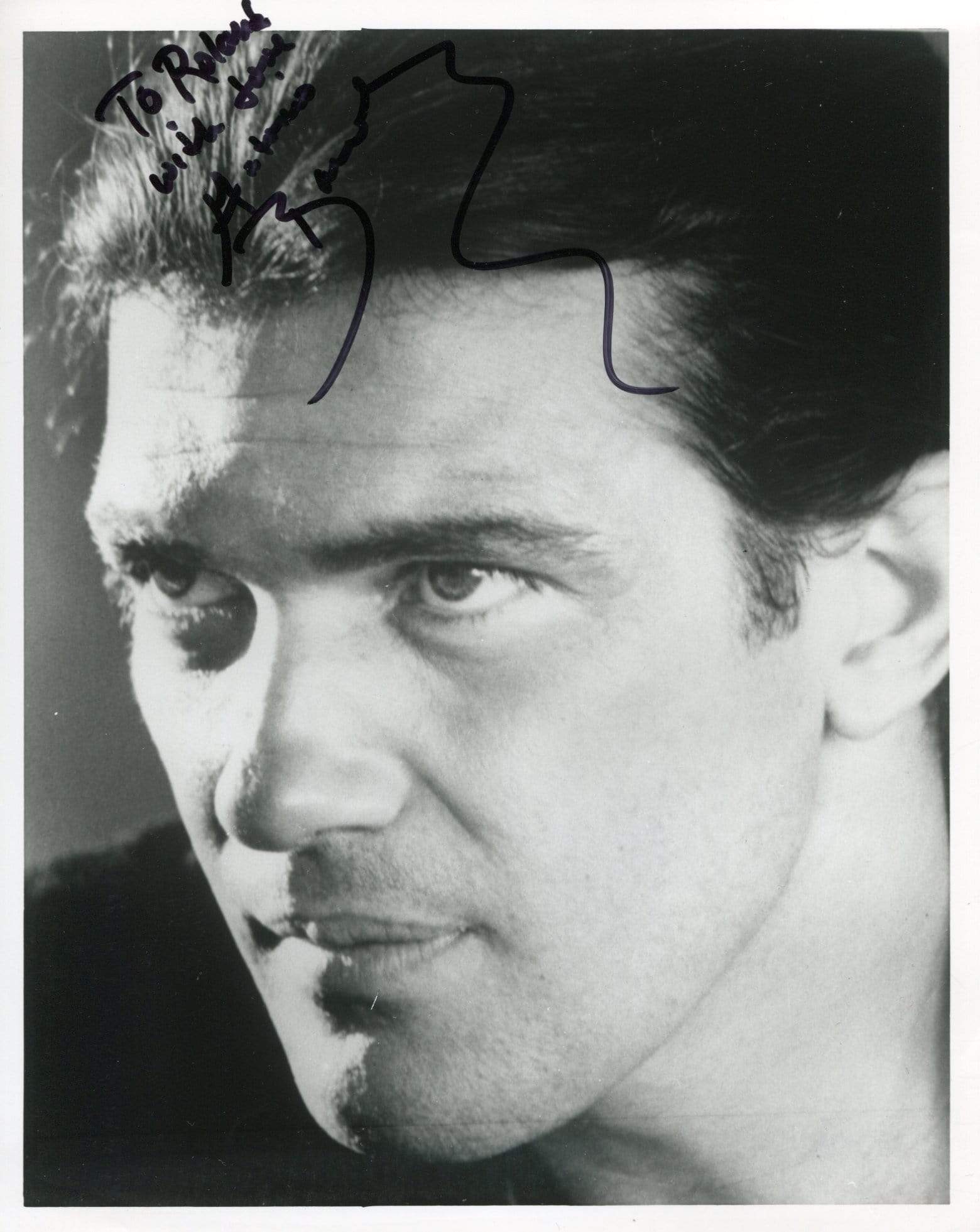 Banderas, Antonio autograph
