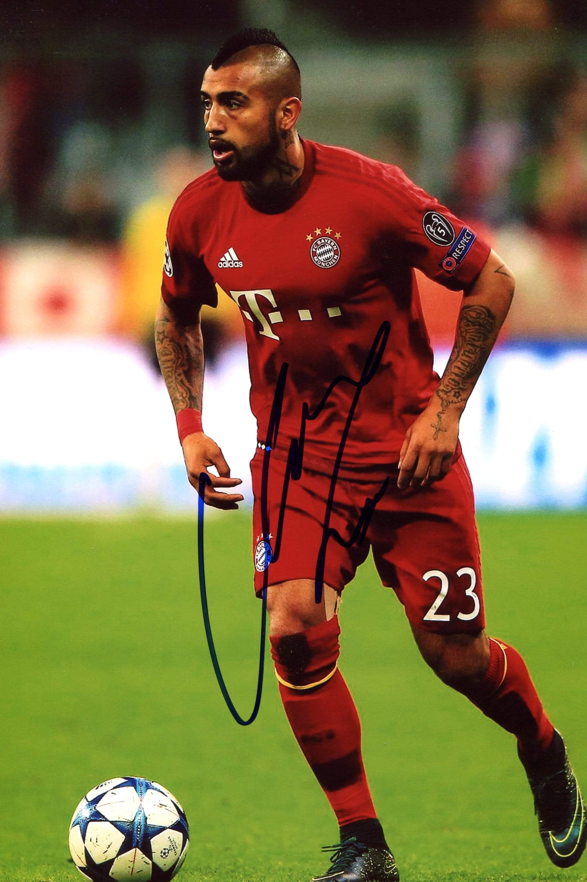 Vidal, Arturo autograph