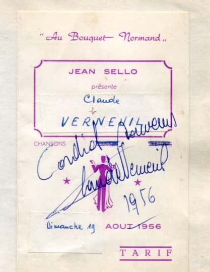 Singers & Actors Autographs