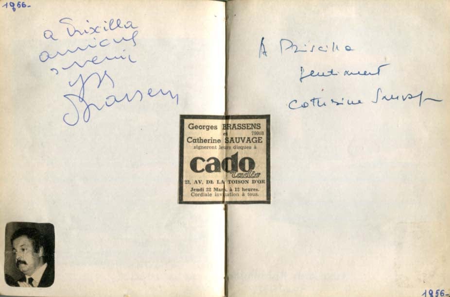 Singers & Actors Autographs