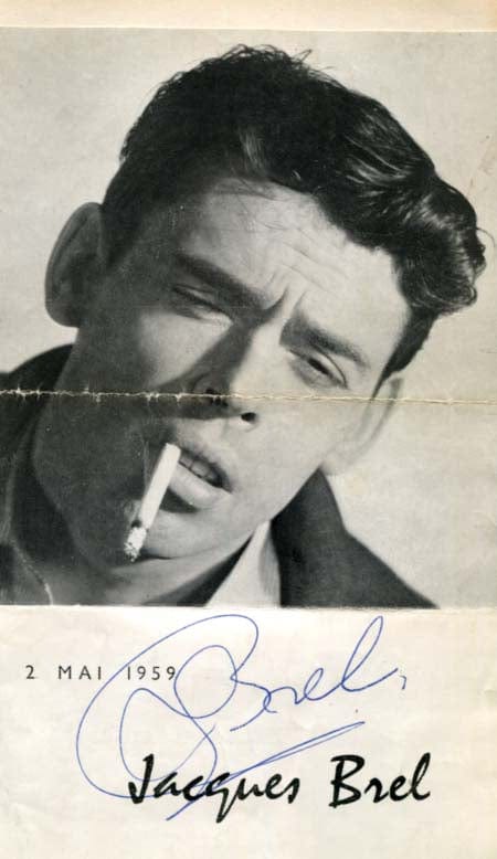 Singers & Actors Autographs