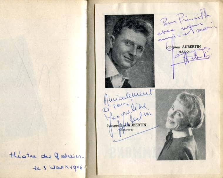 Singers & Actors Autographs