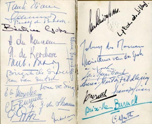 Singers & Actors Autographs