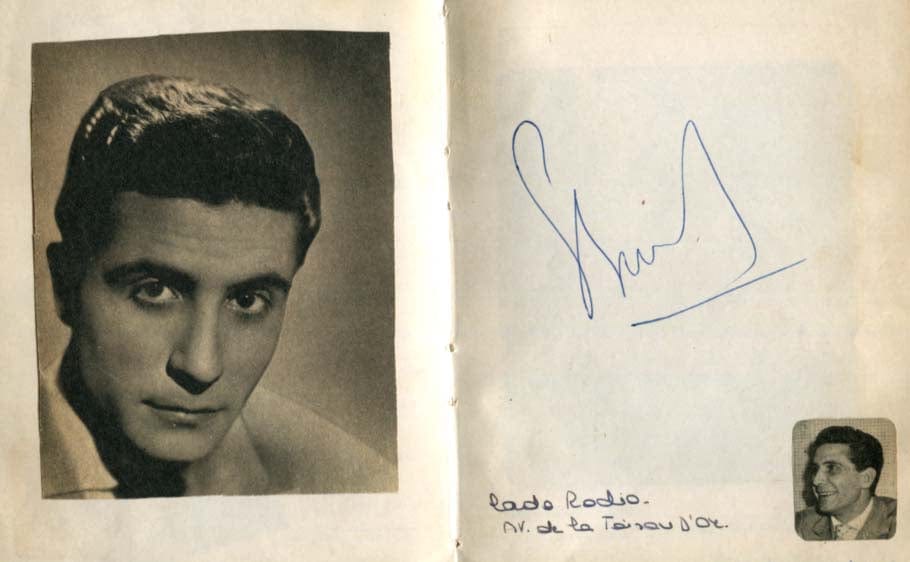 Singers & Actors Autographs