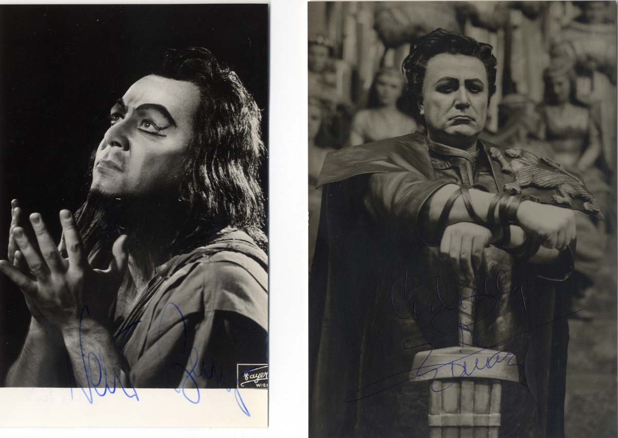 Baritones Collection (5) Autographs