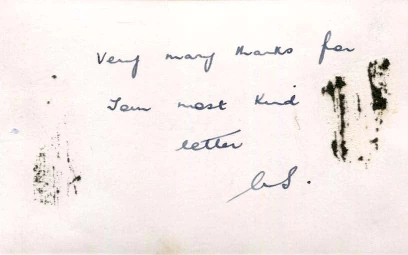 Constance Shacklock Autograph Autogramm | ID 7768534548629