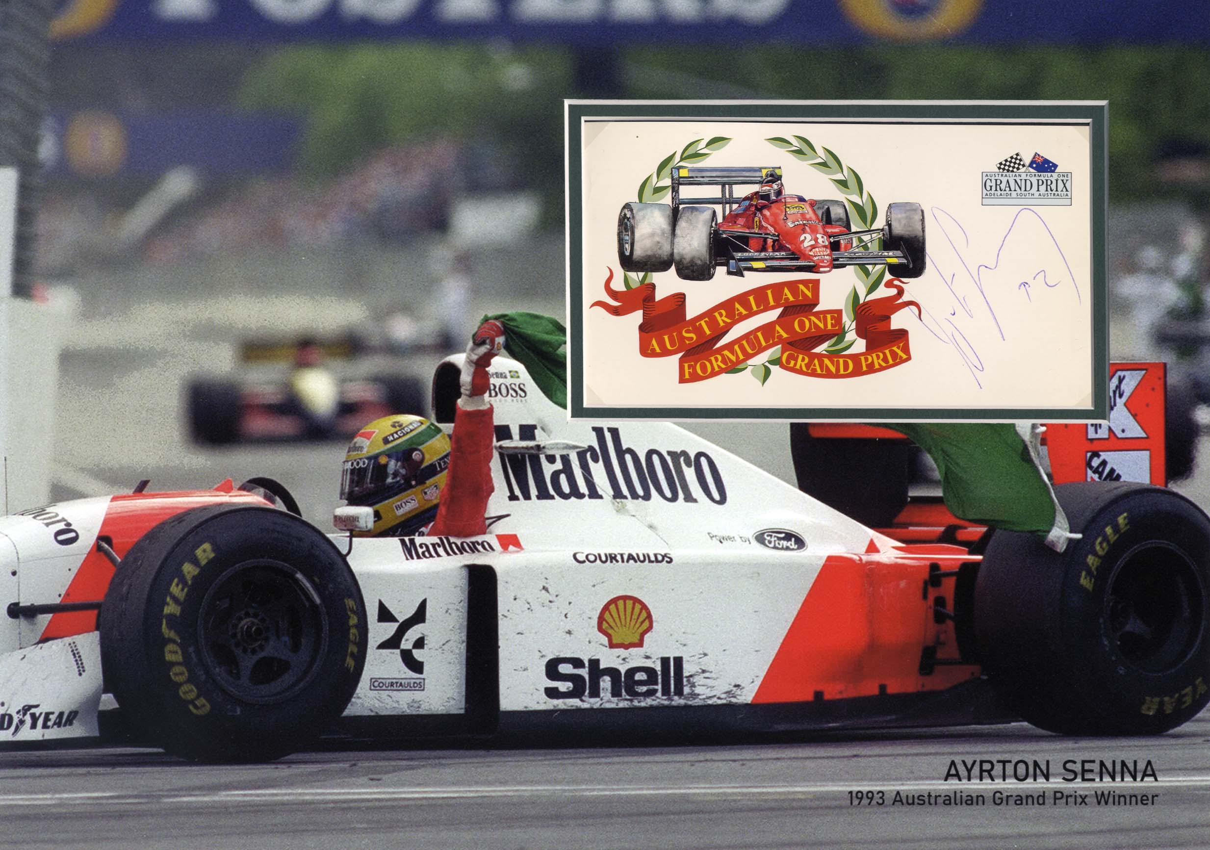 Ayrton Senna Autograph