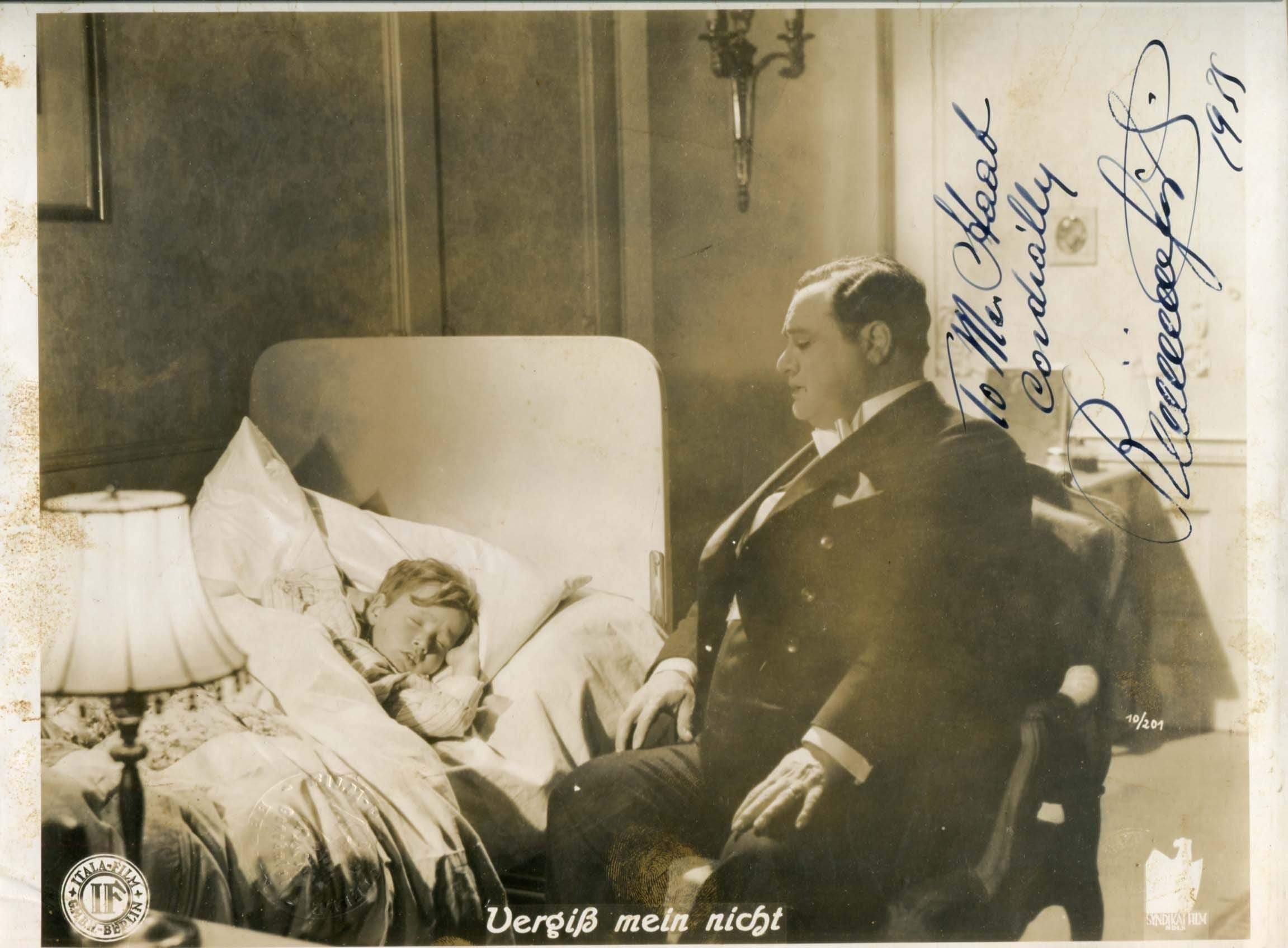 Gigli, Beniamino autograph