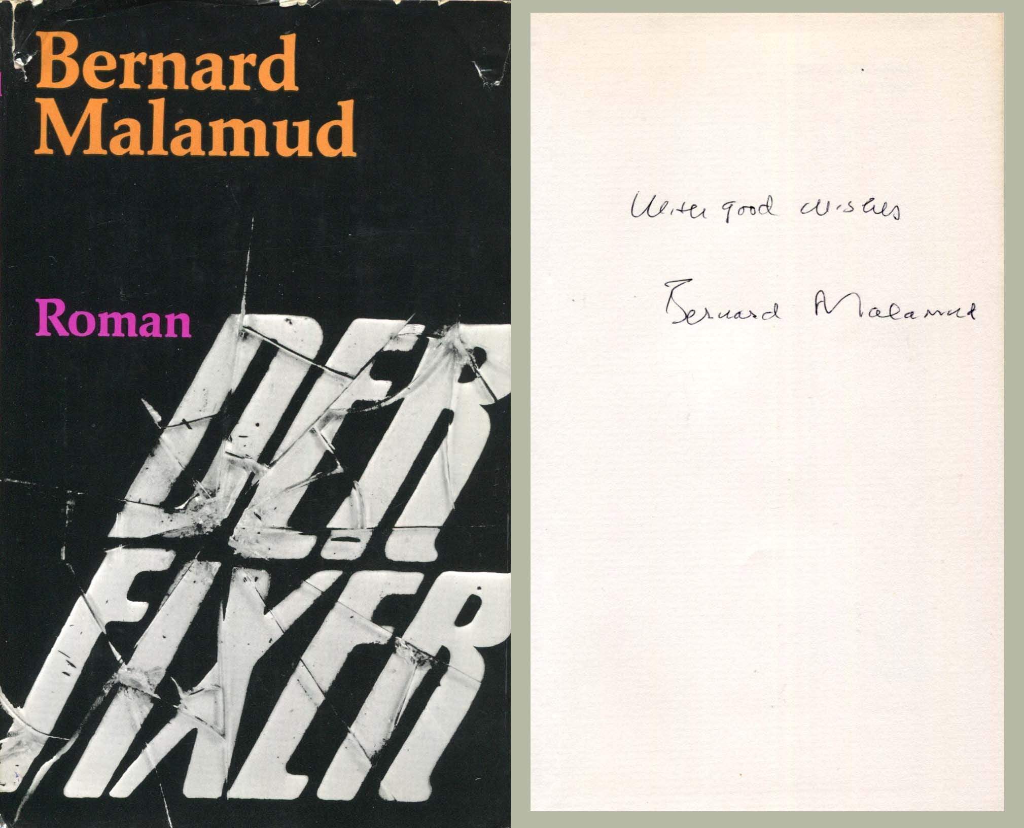 Malamud, Bernard autograph