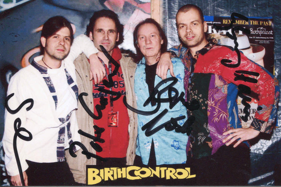 Birth Control autograph