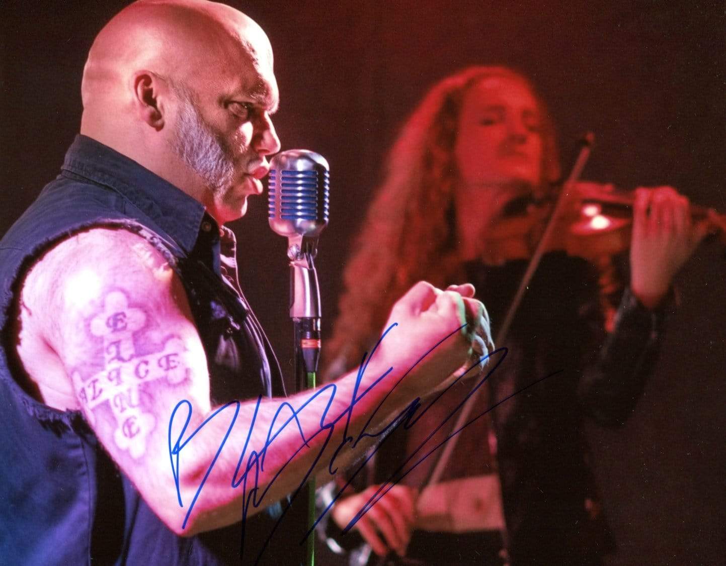 Bayley, Blaze autograph