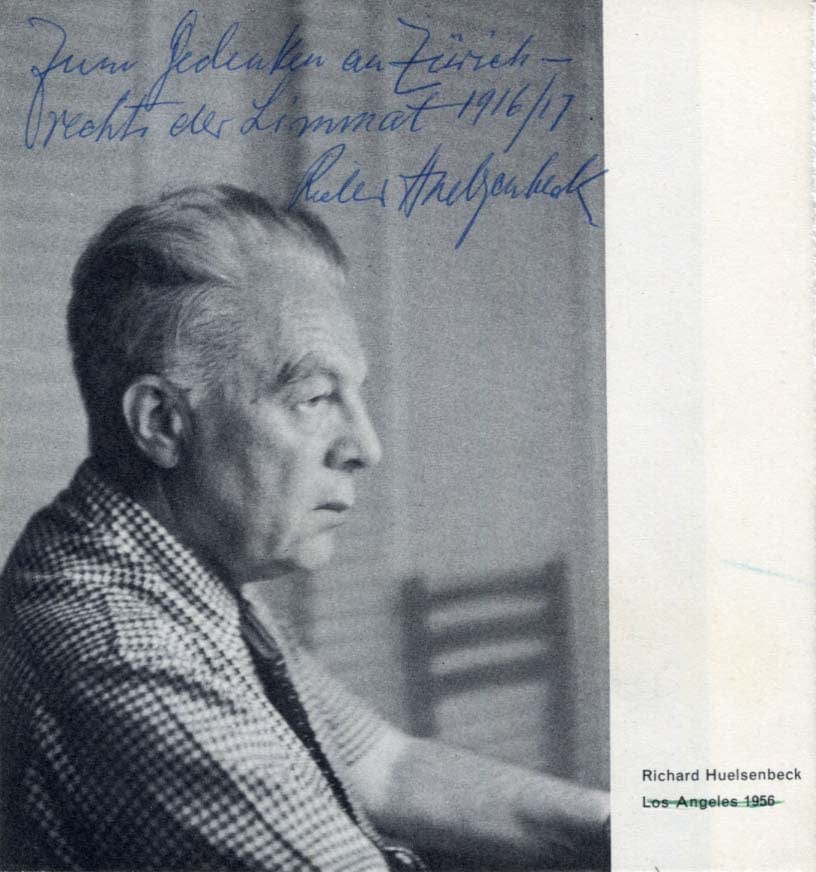 Carl Wilhelm Richard Hülsenbeck Autograph Autogramm | ID 7550164172949