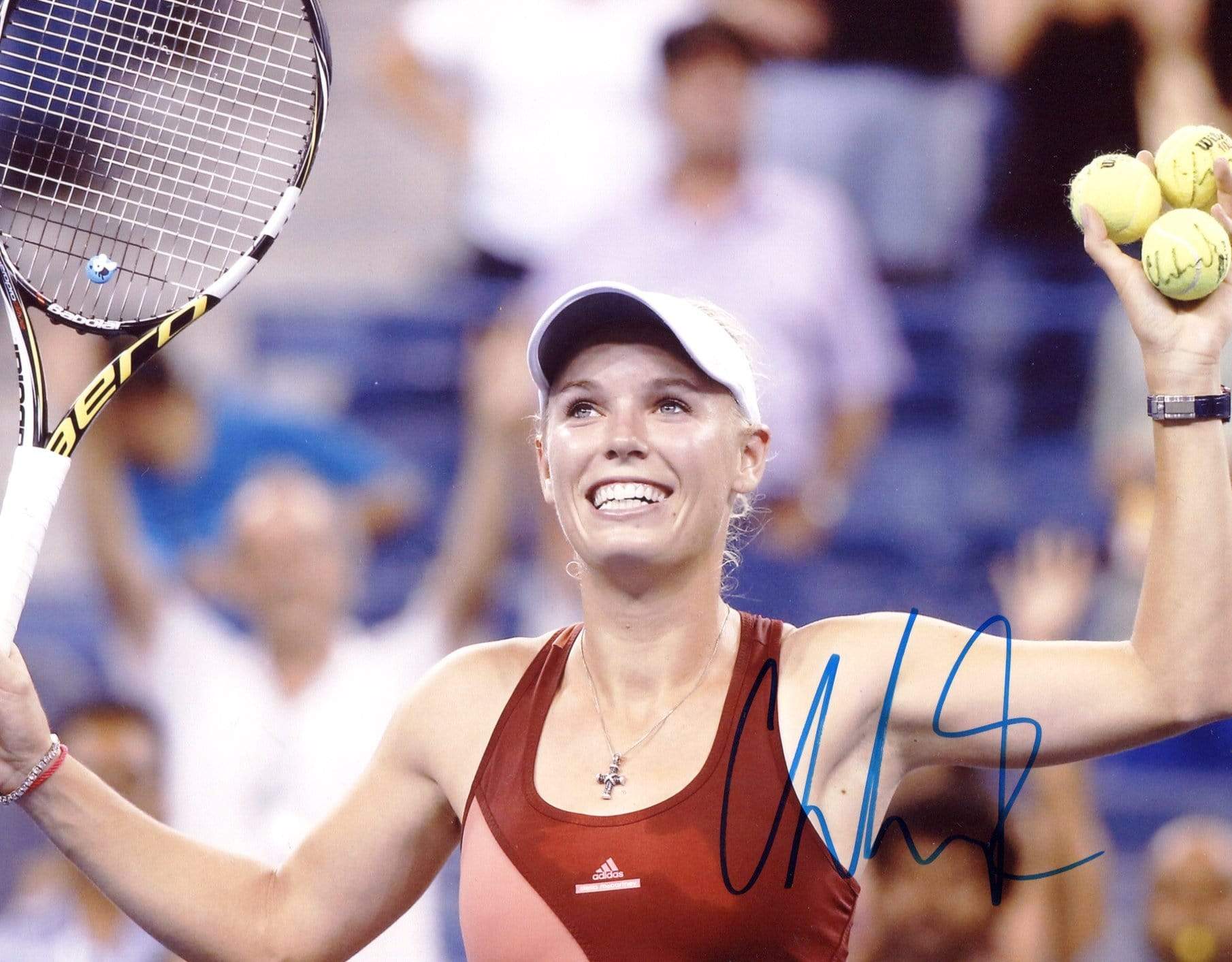 Caroline Wozniacki autograph | In-Person signed photograph