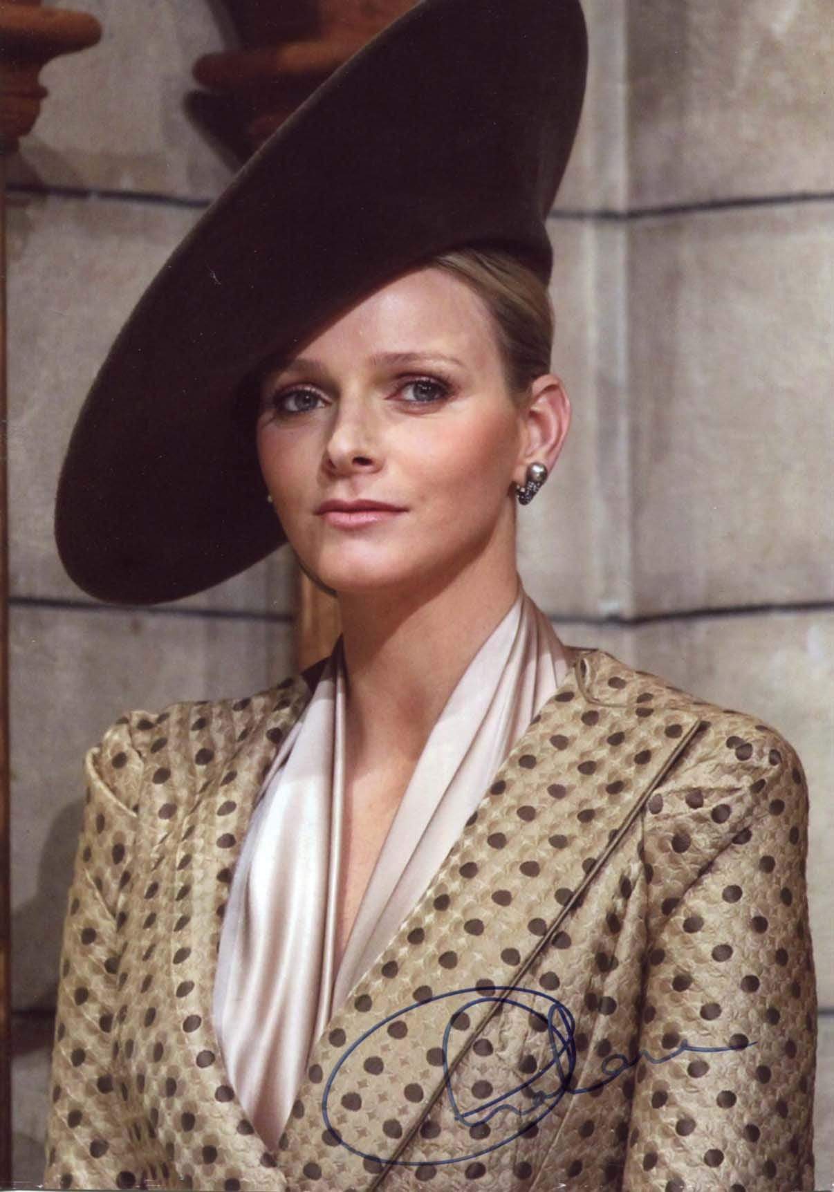 Charlene - Princess of Monaco Wittstock Autograph Autogramm | ID 7231961268373