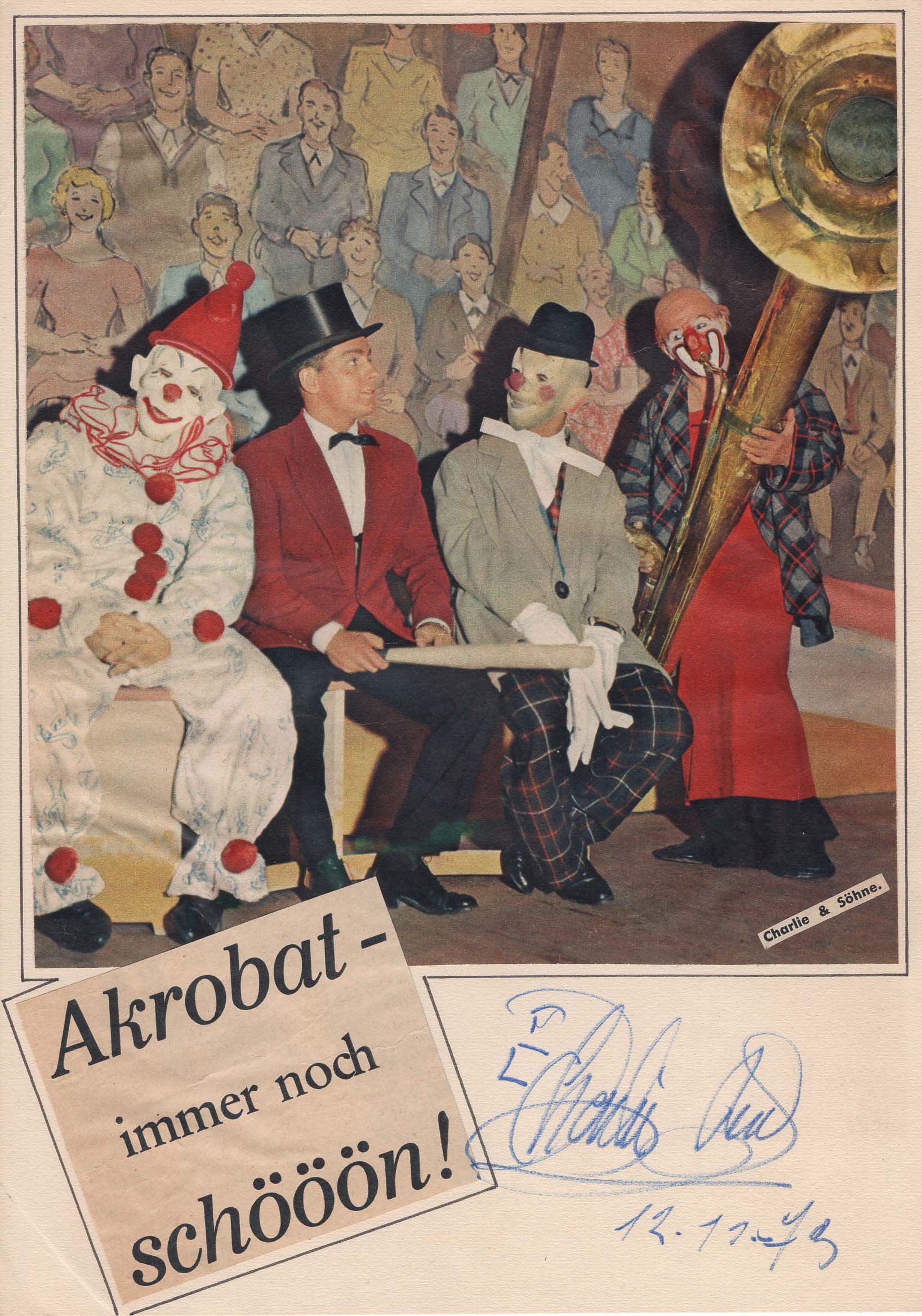 Charlie Rivel Autograph Autogramm | ID 7469484736661