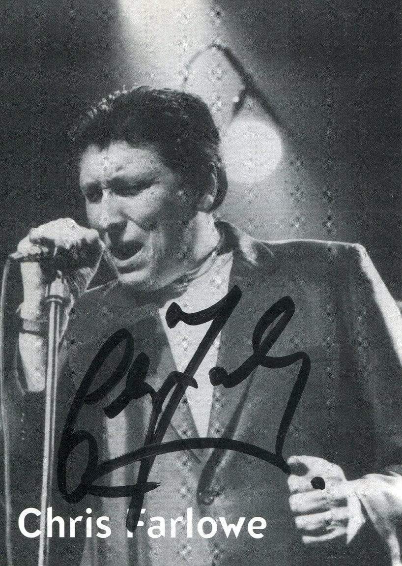 Farlowe, Chris autograph