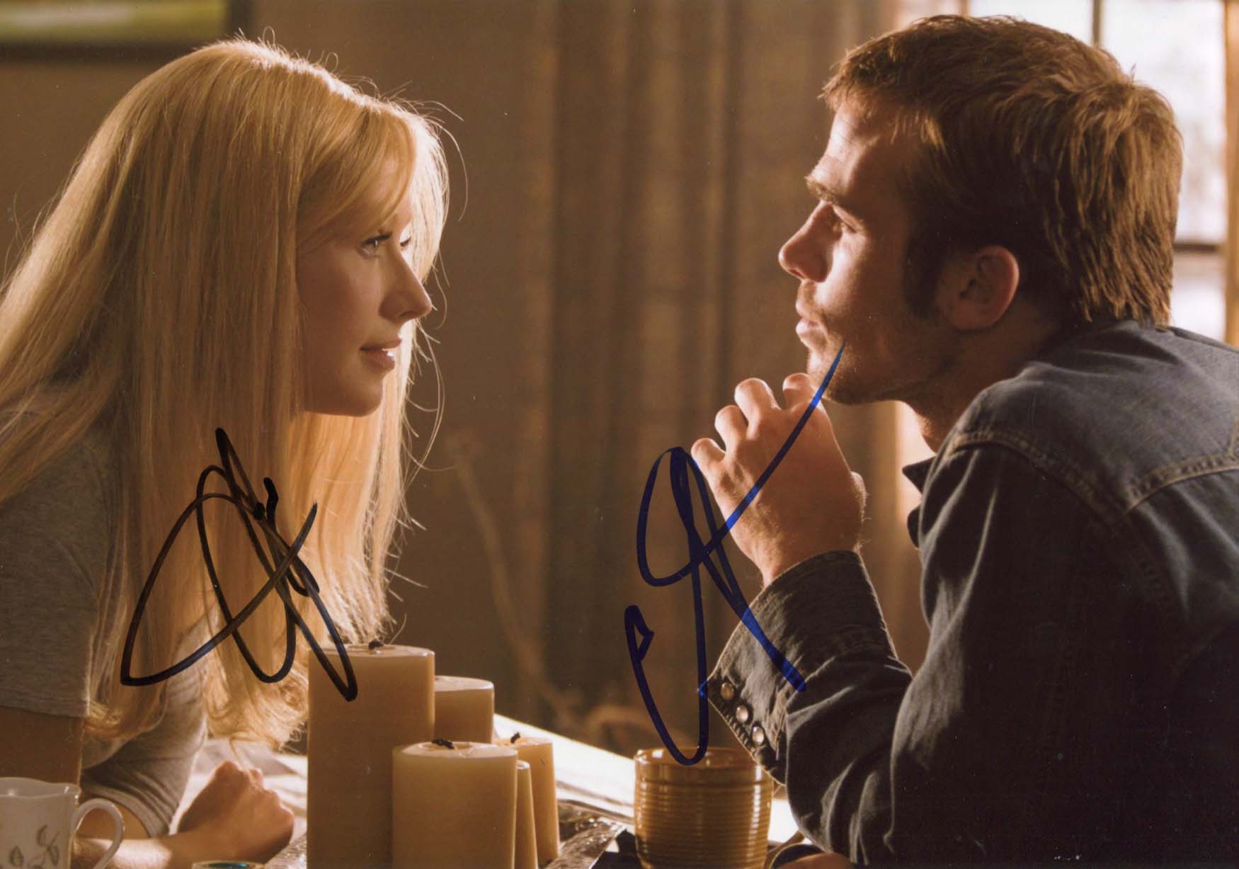 Christina & Cam Aguilera & Gigandet Autograph Autogramm | ID 7582127063189