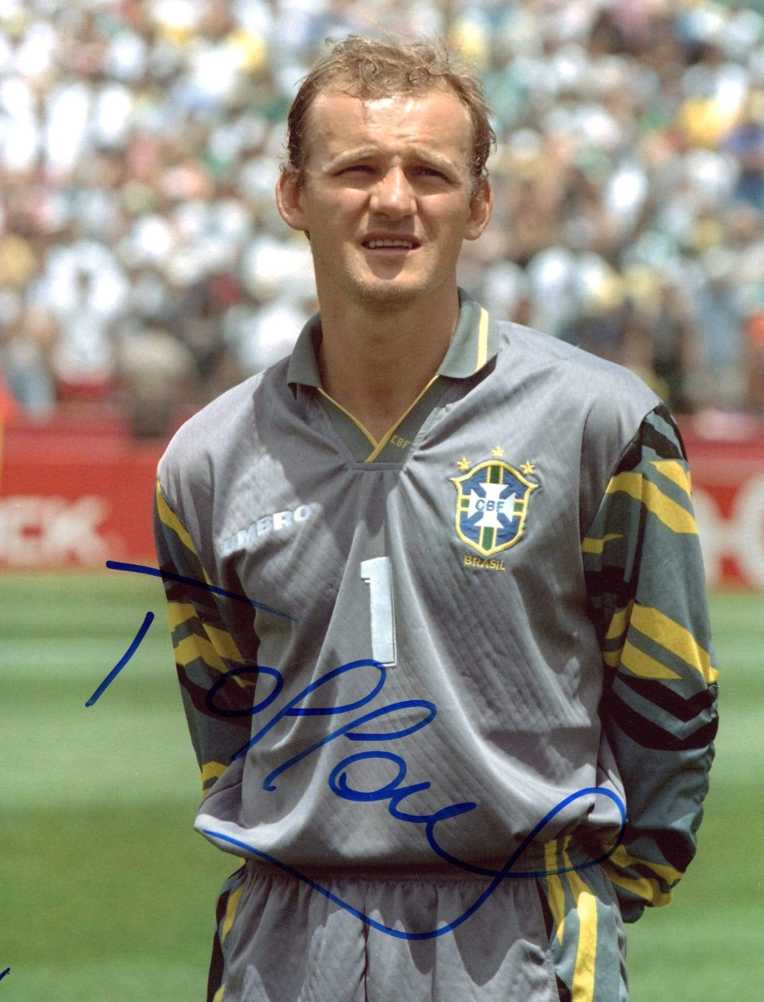 Taffarel, Cláudio autograph