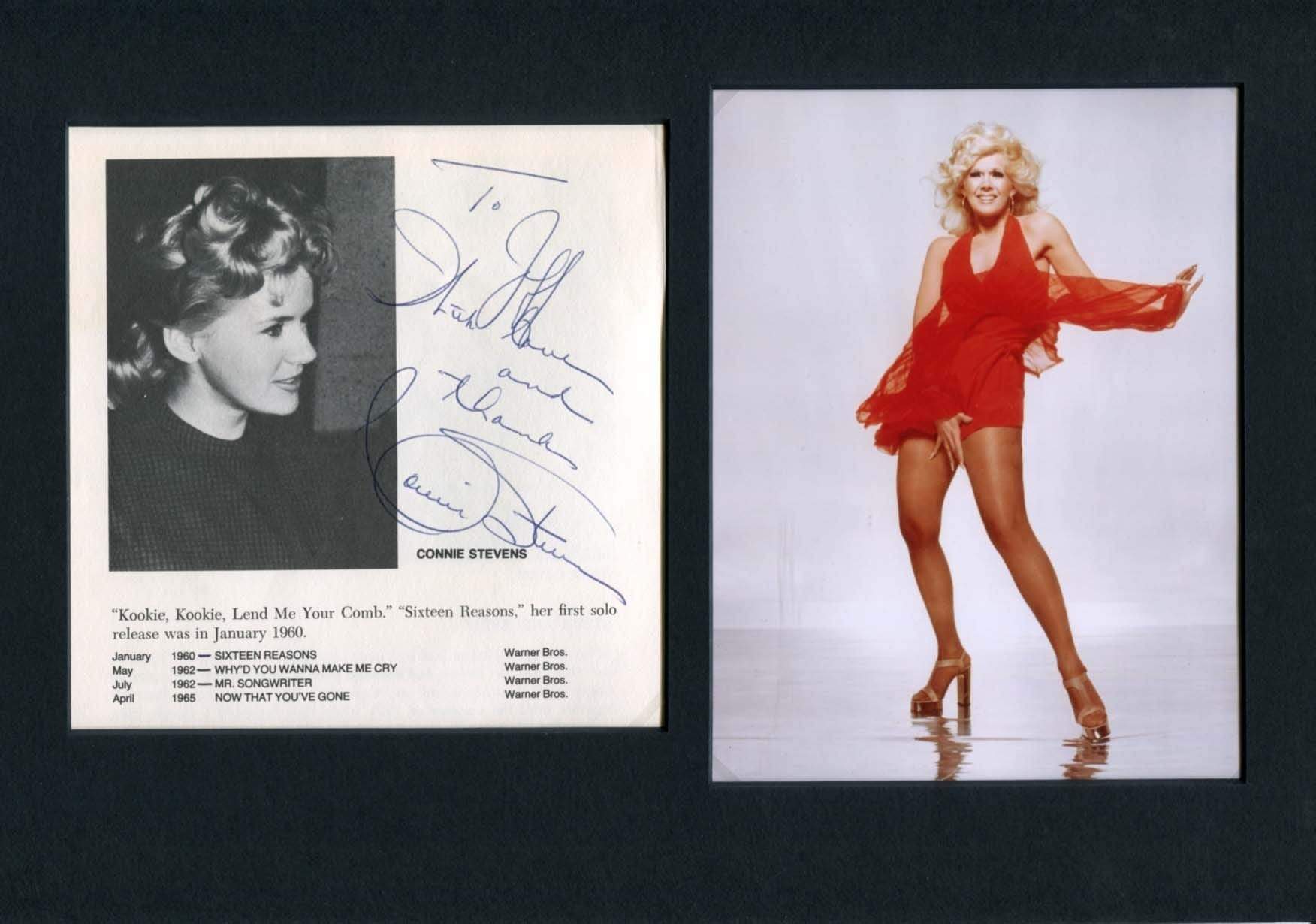 Stevens, Connie autograph