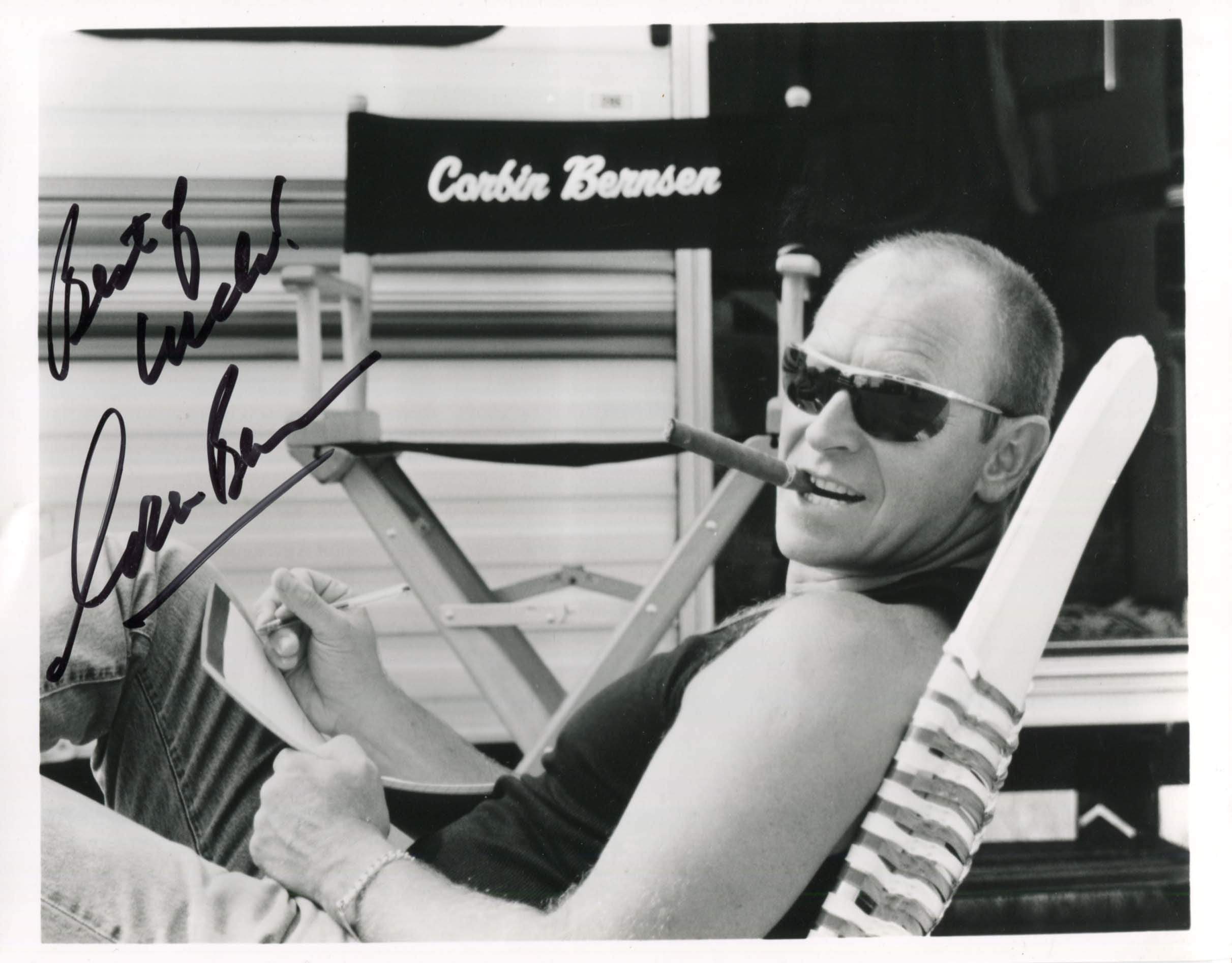 Bernsen, Corbin autograph