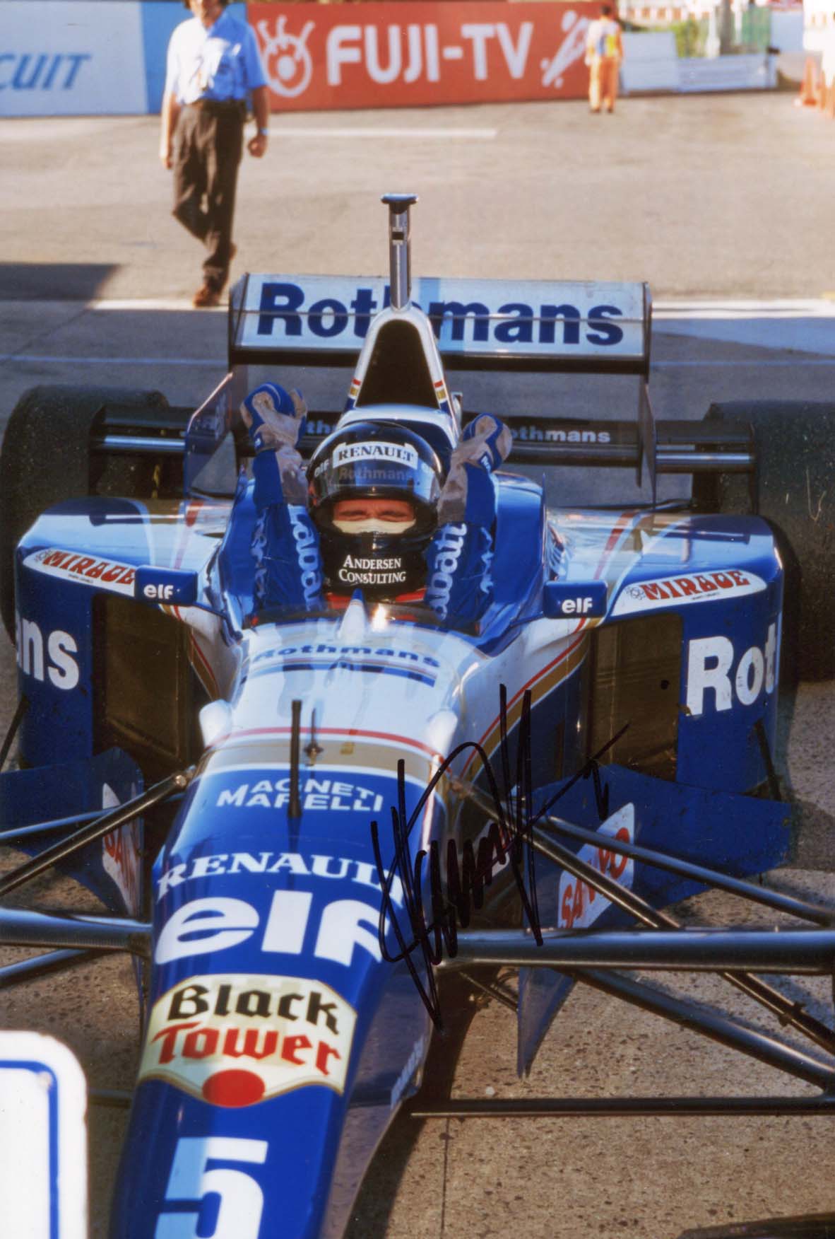 Damon Hill Autograph