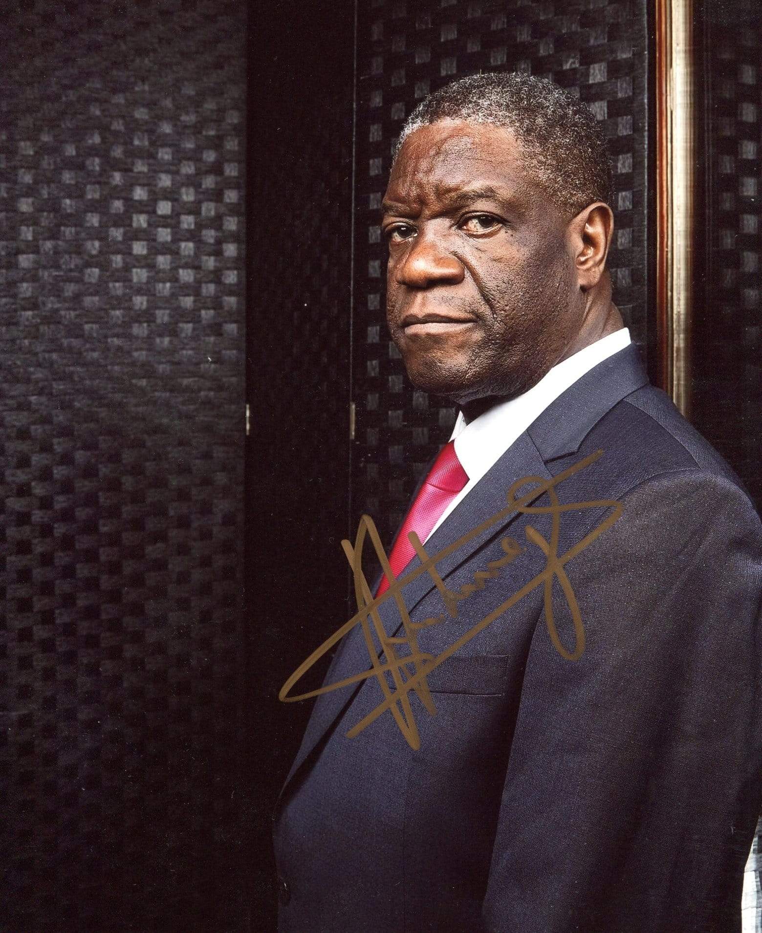 Mukwege, Denis autograph